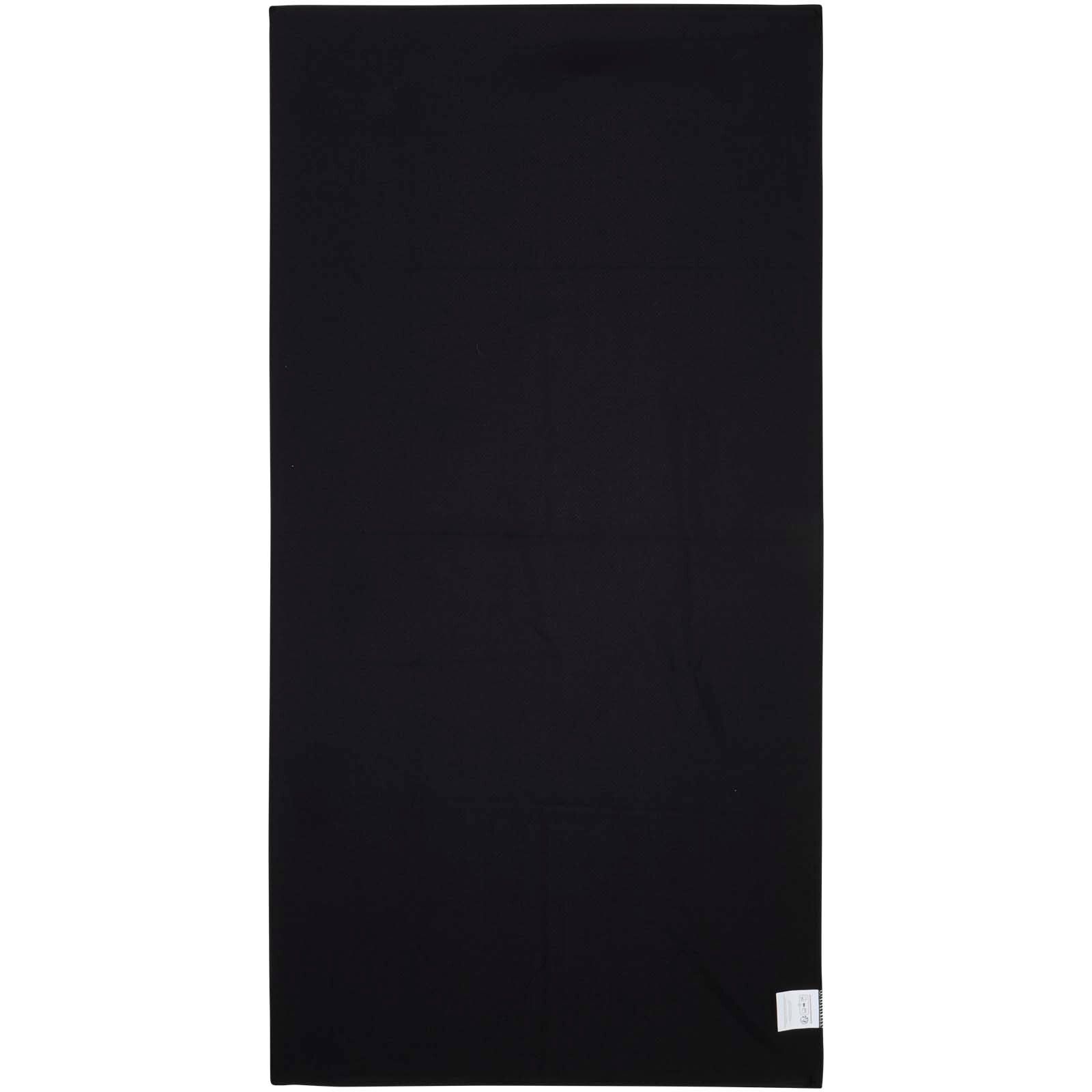 Althea Sporthandtuch 70 × 140 cm - schwarz-452