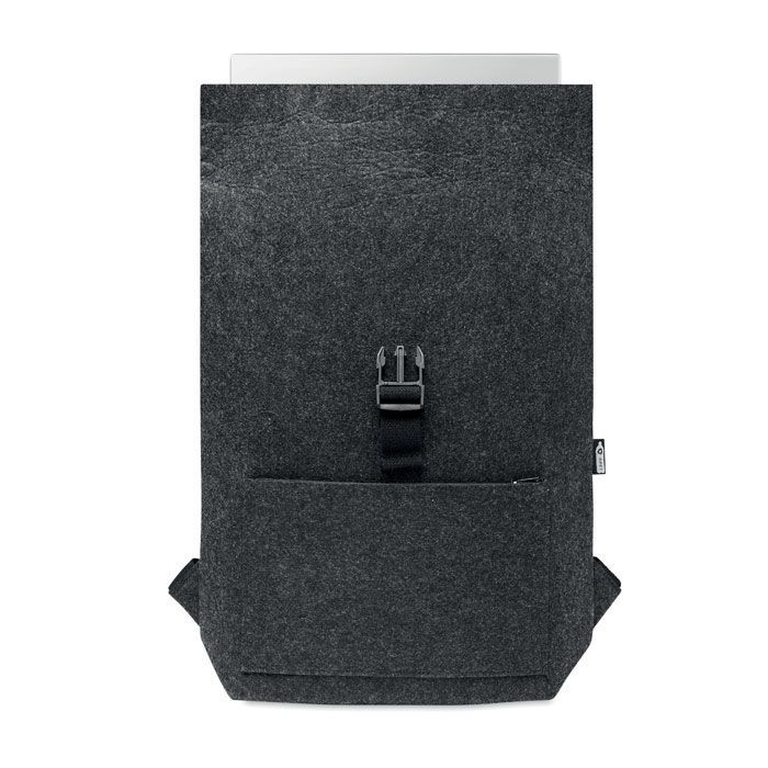 Rucksack RPET-Filz INDICO PACK - steingrau-985