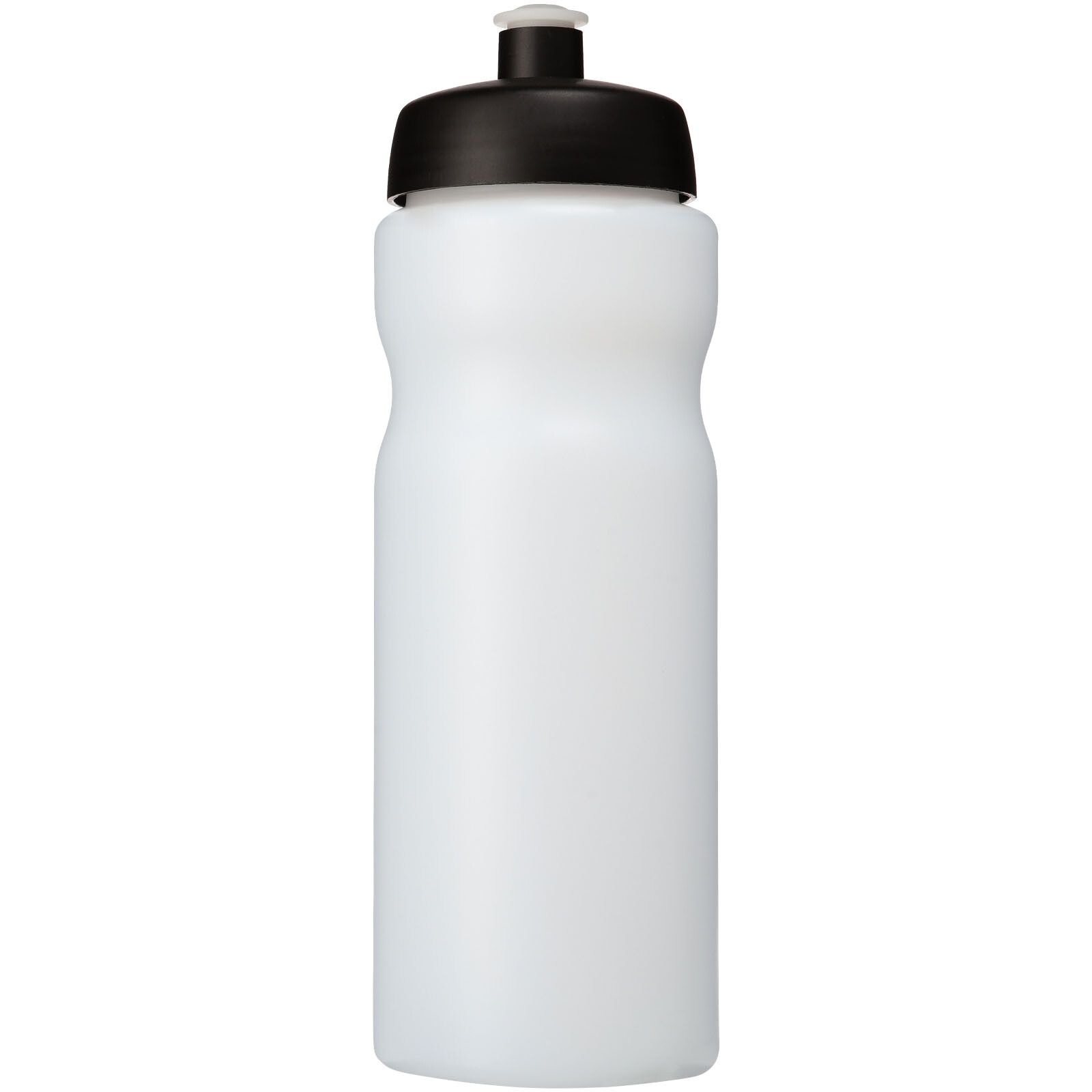 Baseline Plus 650 ml Sportflasche - transparent -  schwarz-209