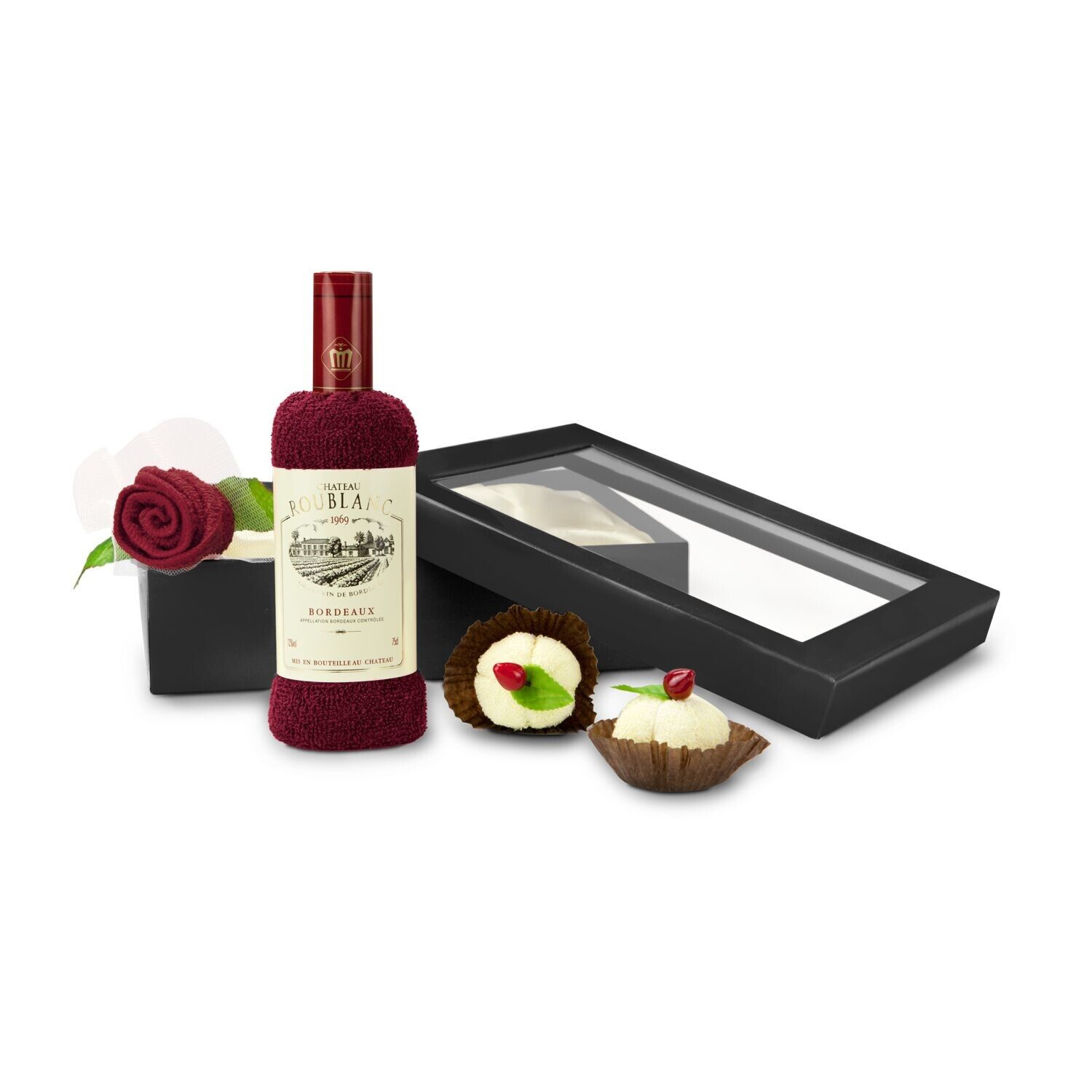 Wellness-Geschenkset: Création Château Frottee-941