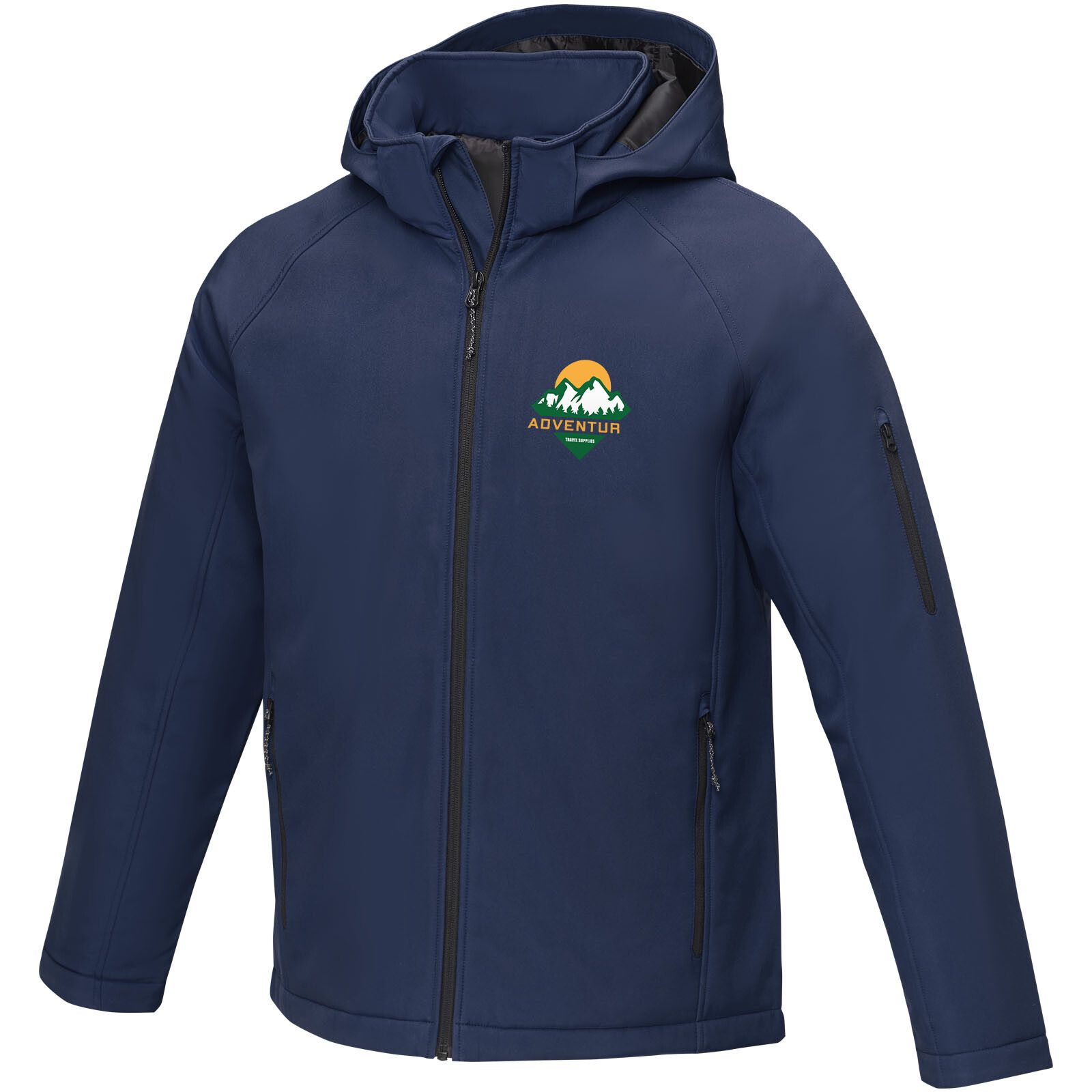Notus wattierte Softshell Herrenjacke - navy - 3XL-979