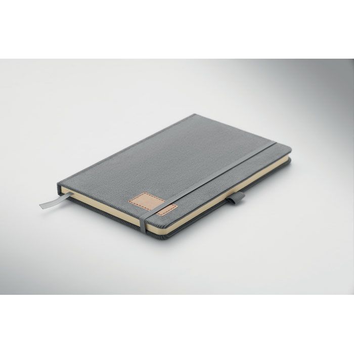 DIN A5 Notizbuch RPET CORDI NOTE - grau-125
