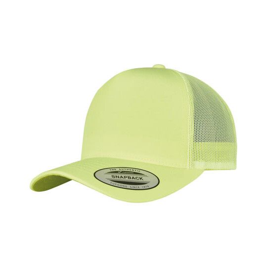 Neon Retro Trucker Cap - neon orange-48