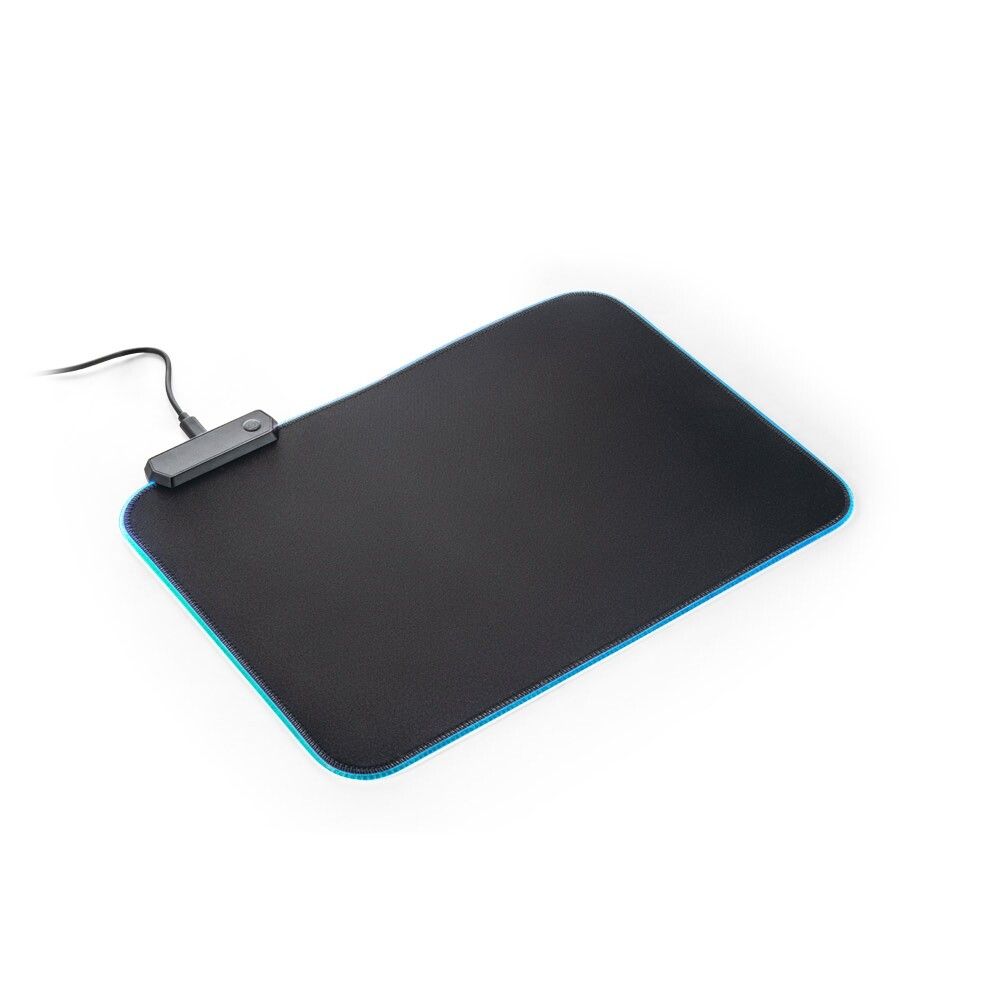 THORNE MOUSEPAD RGB Gaming-Mauspad mit RGB-LED-Leuchten aus Polyester - schwarz-136