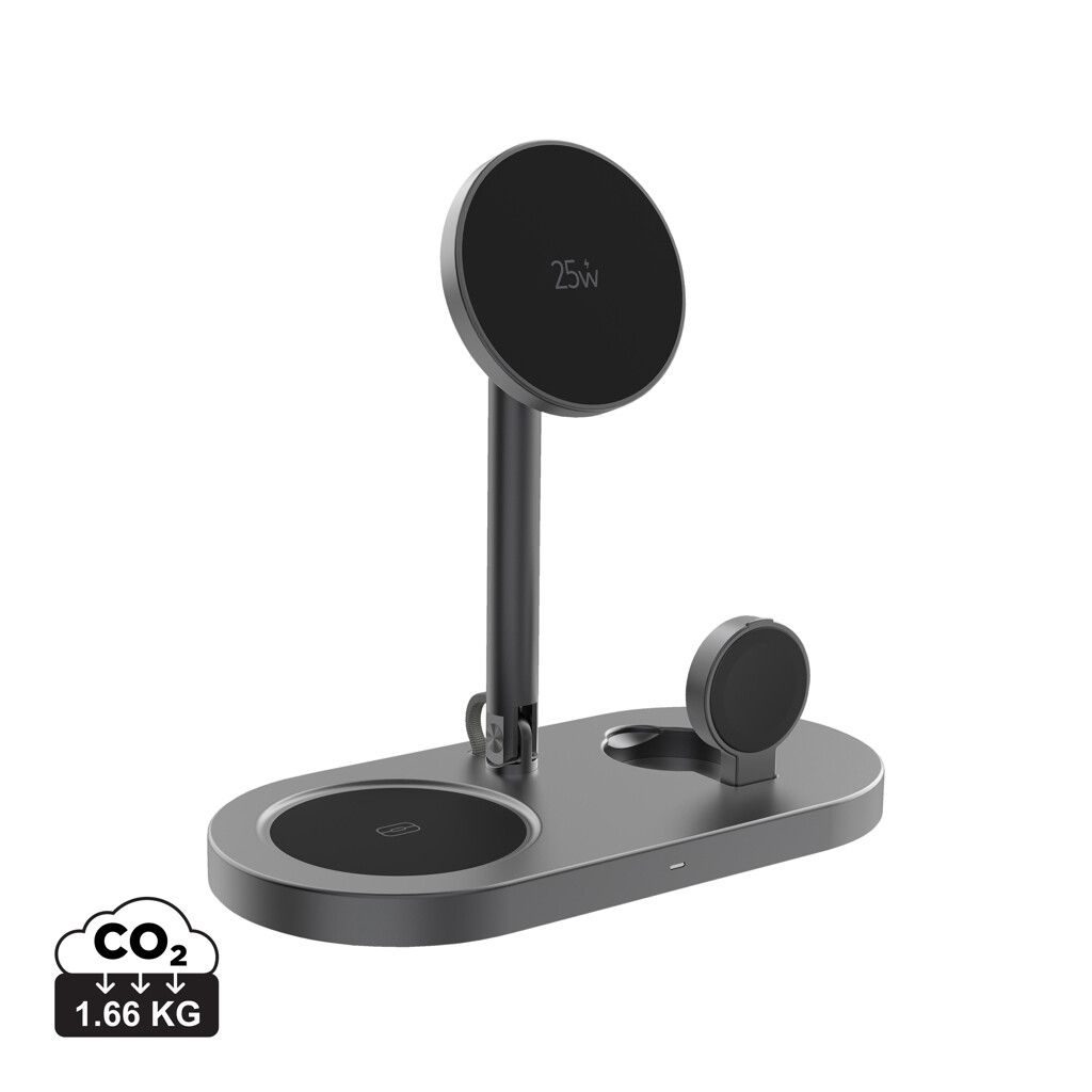 Quantum Ultra-Fast RCS 25W magnetischer Desk-Charger - grau-511
