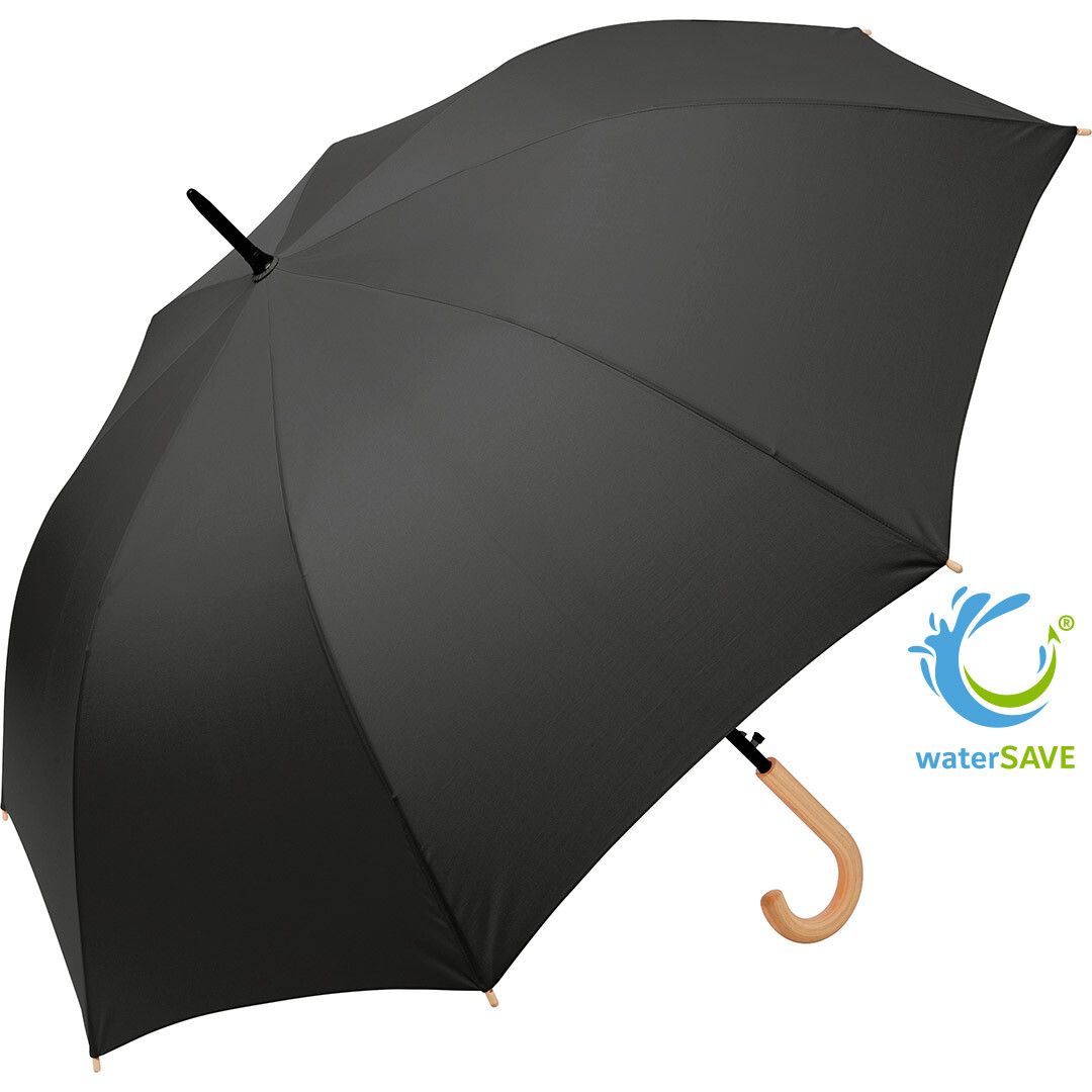 AC-Gästeschirm ÖkoBrella mit waterSAVE® Bezug Ø122 cm - schwarz-997