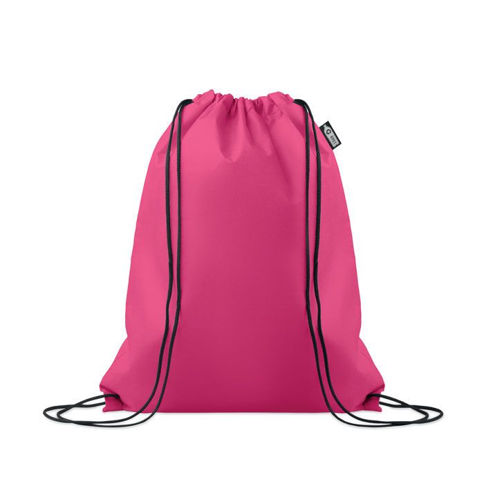 Beutel mit Kordelzug Non Woven DAFFY RPET - fuchsie-436