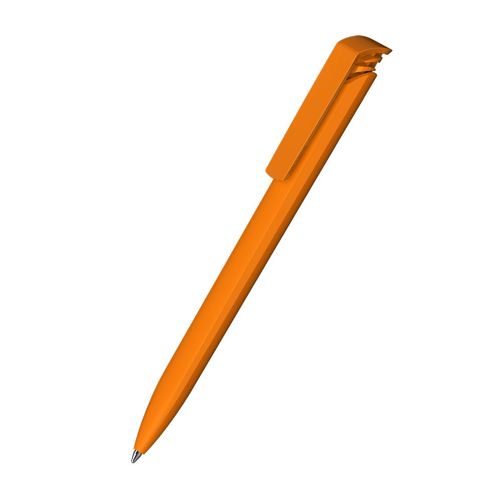 Druckkugelschreiber Trias softtouch/high gloss - softtouch hellorange - hellorange-308