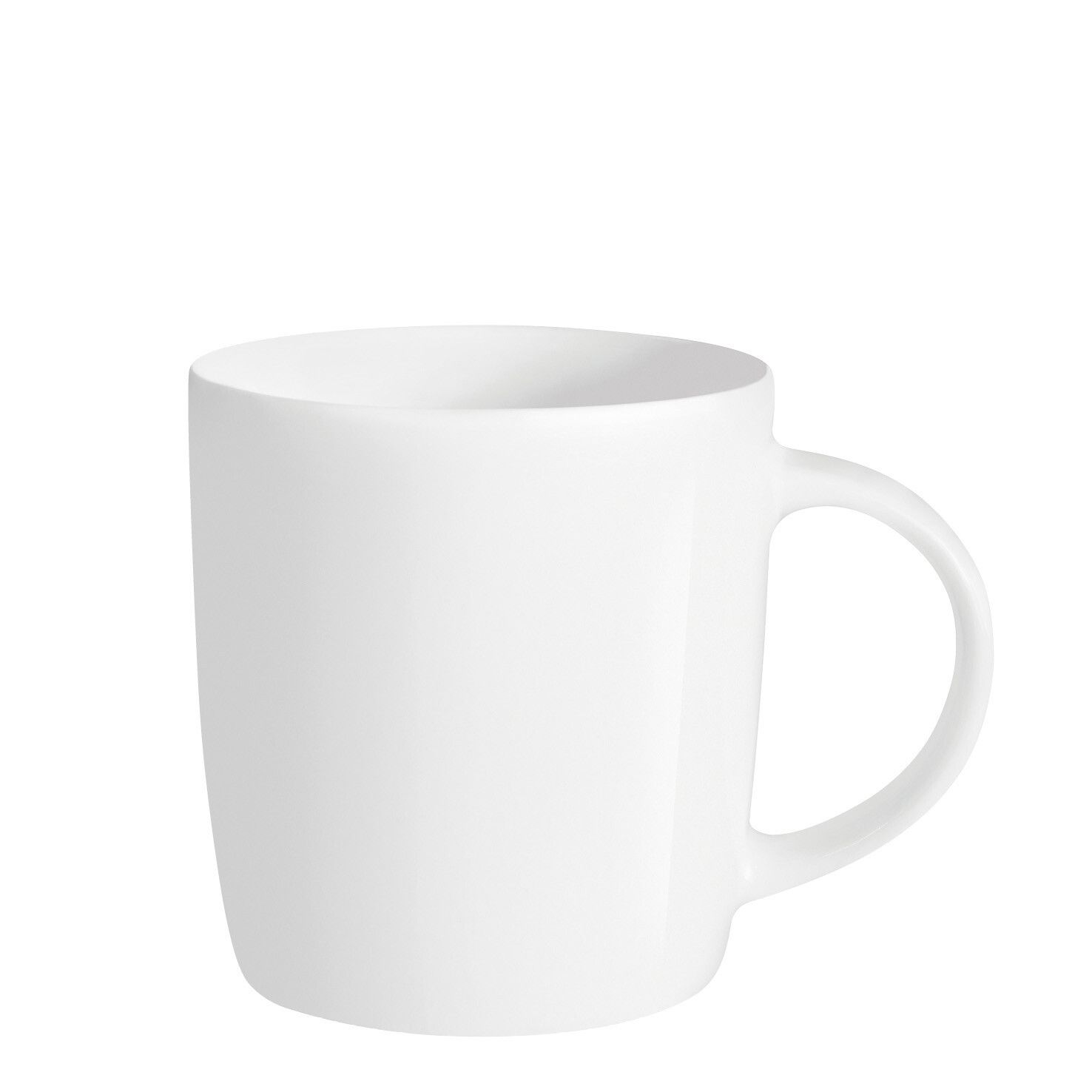 Elegant Porzellantasse 300 ml - weiß-520