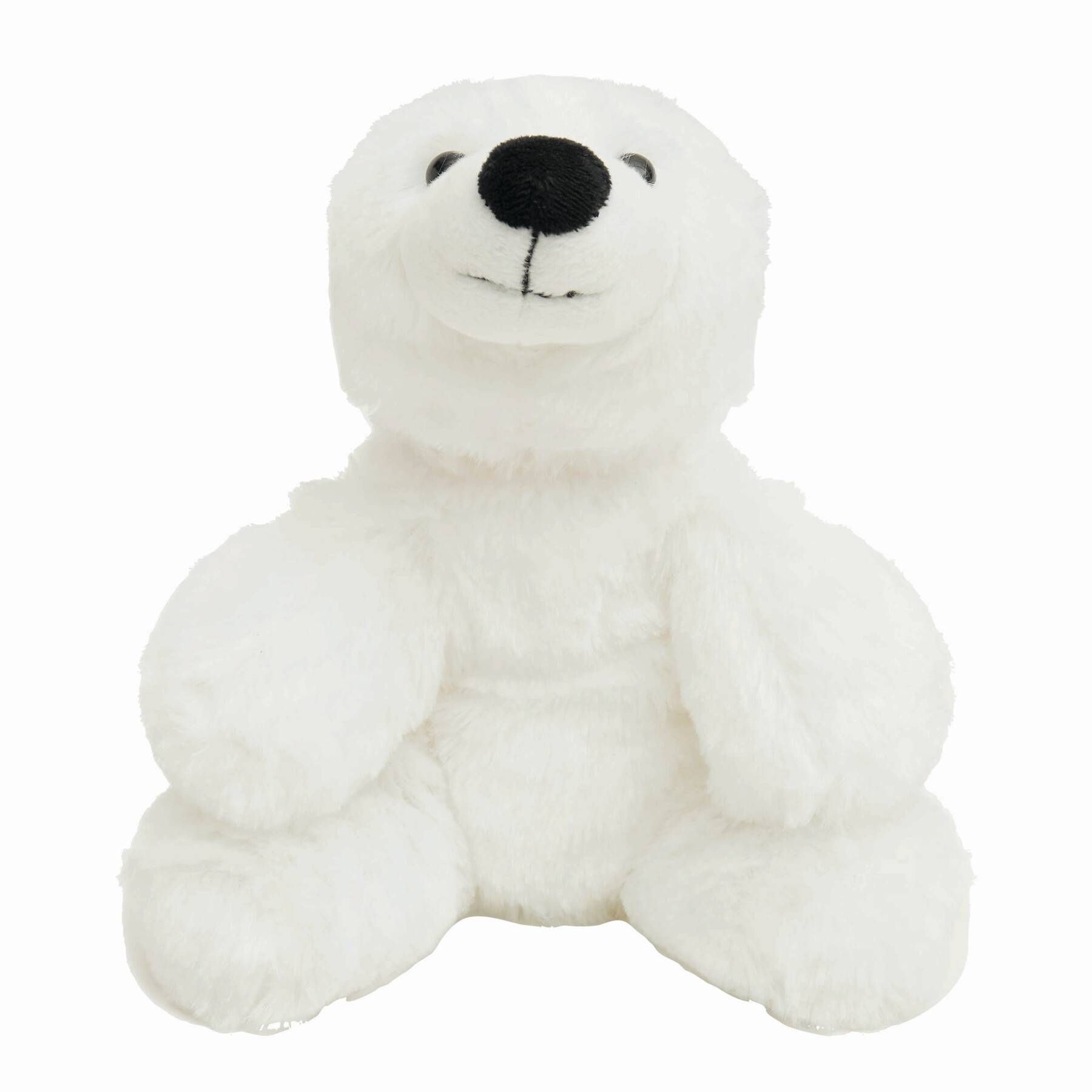 Plüsch-Eisbär LARS - rot - weiß-823