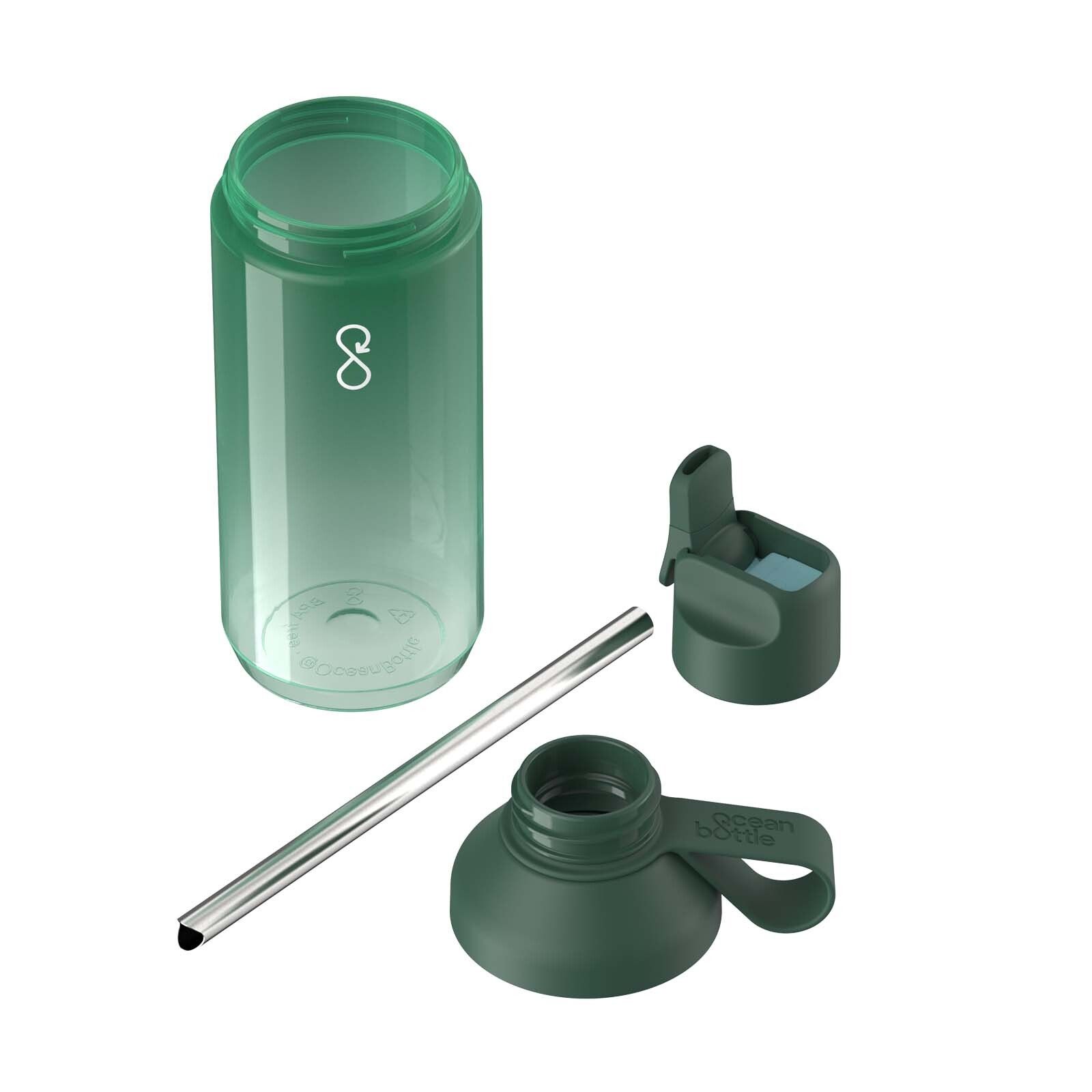 Ocean Bottle GO Clear 710 ml Flasche - waldgrün-140