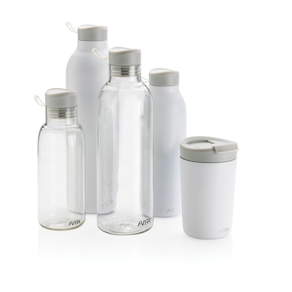 Avira Avior RCS recycelte Stainless-Steel Flasche 1L - weiß-317
