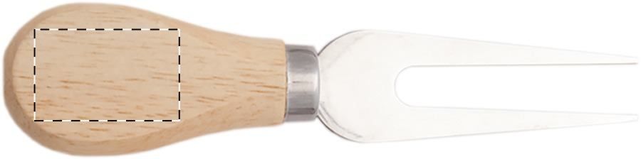 Veredelungsposition Messer 2 - Rückseite vom Griff