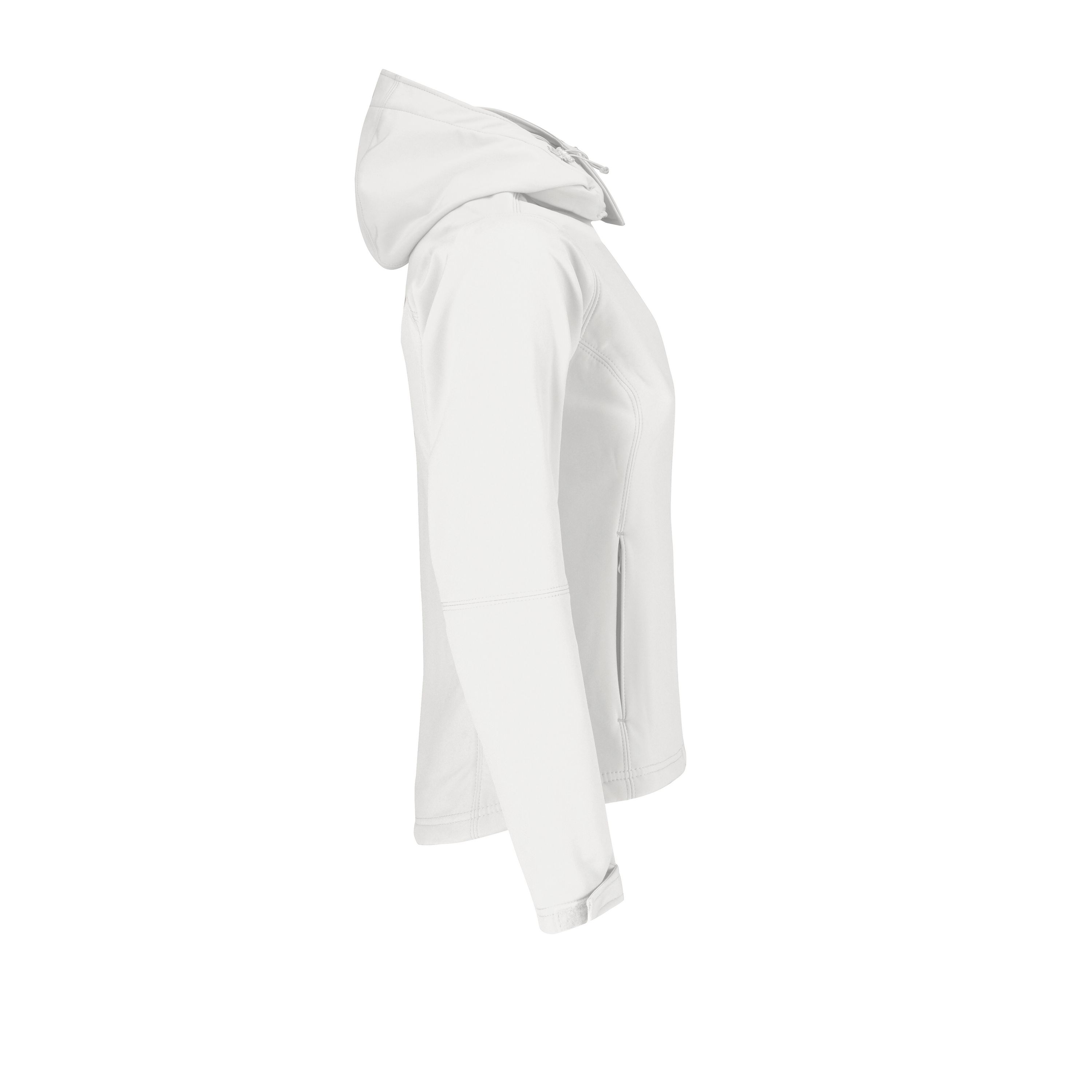 Women´s Hooded Softshell - dark grey solid - XS-504