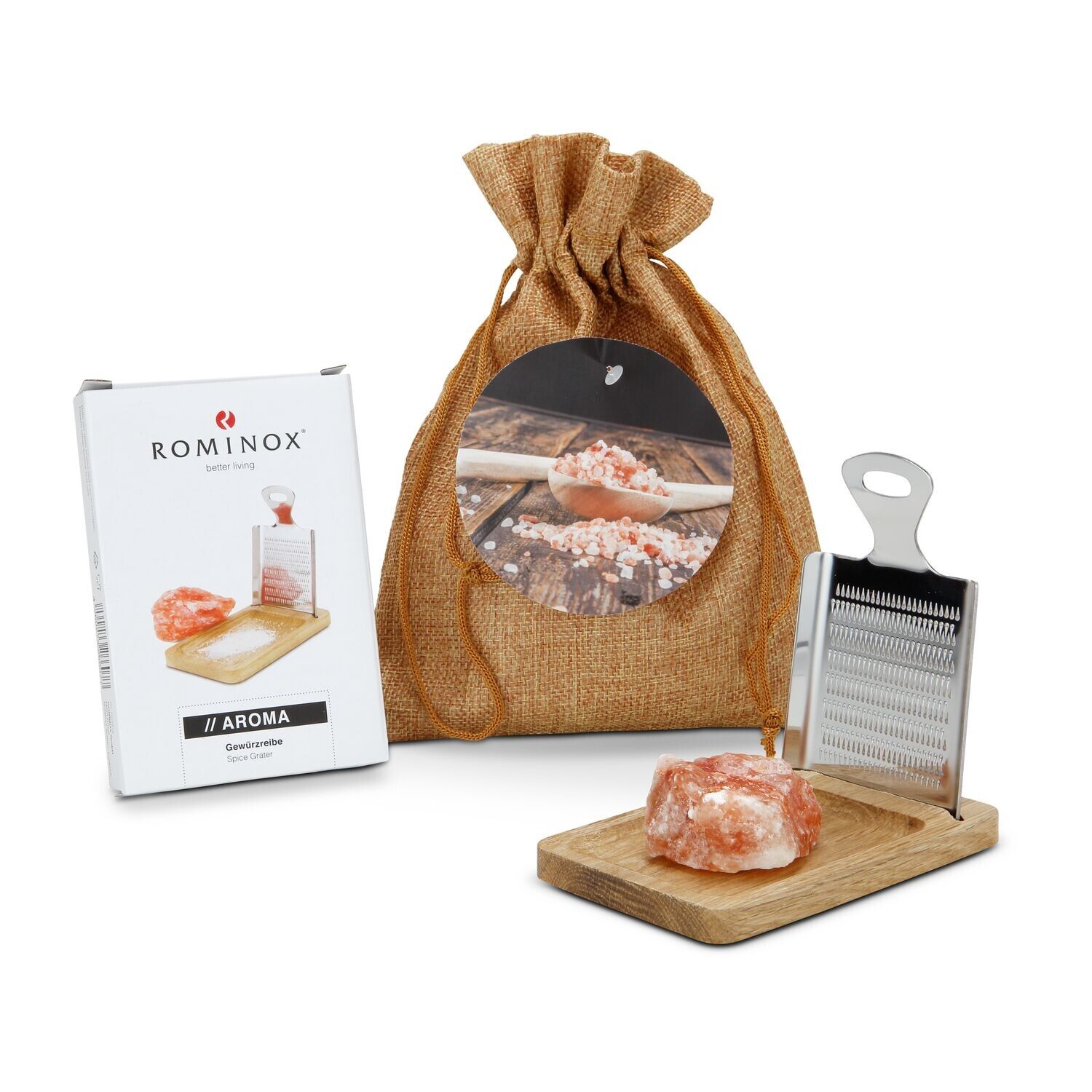 Geschenkset Kleine Salzreibe-604