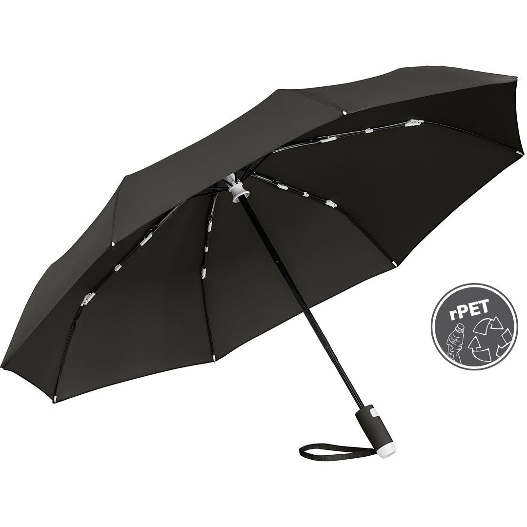 AOC-Taschenschirm FARE® Whiteline Ø98 cm - schwarz-767