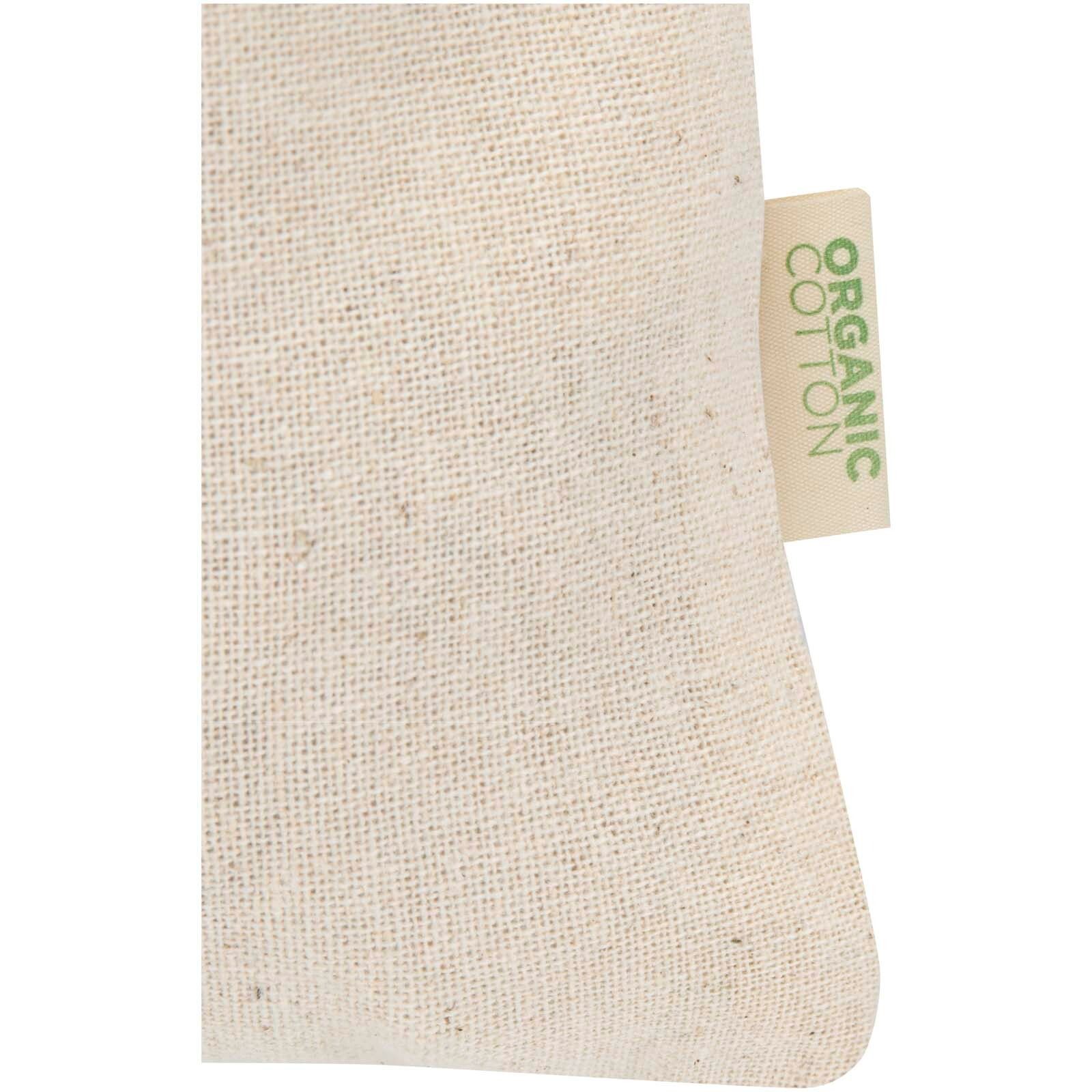 Odisha 140 g/m² OCS Bio-Geschenktasche – 15 × 10 cm  - natur-683