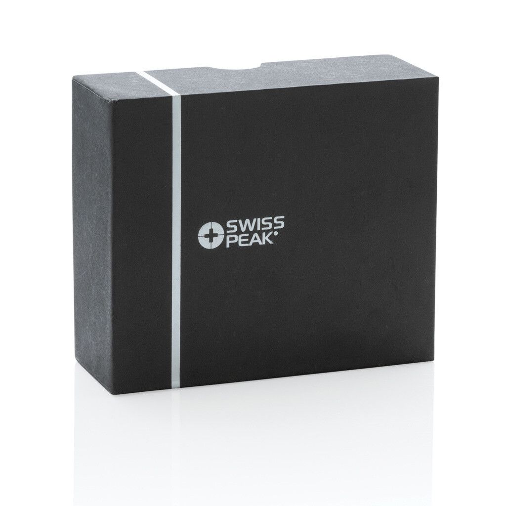 Swiss Peak TWS Ohrhörer 2.0 aus RCS recyceltem Kunststoff - schwarz-57