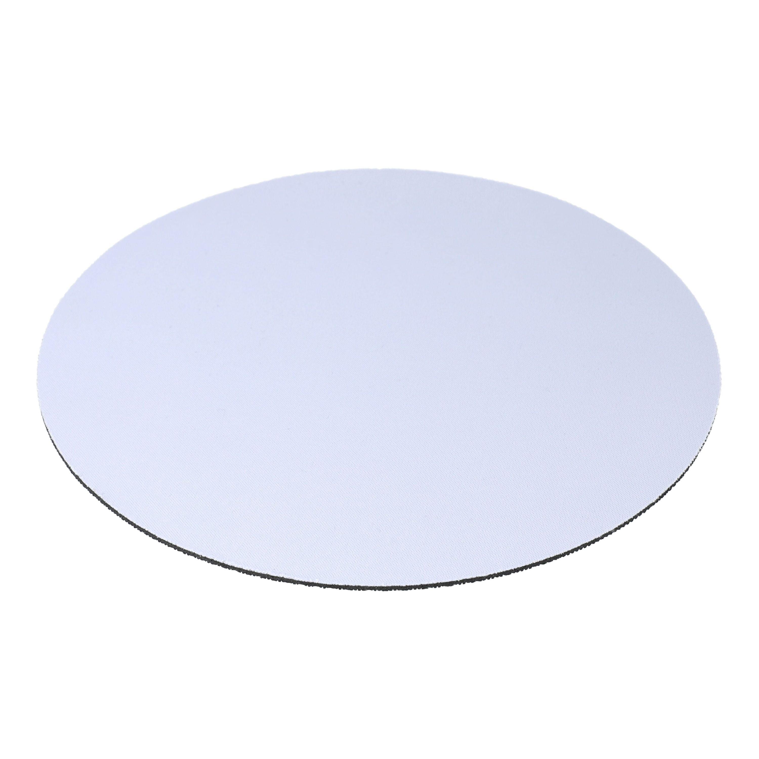 Rundes Sublimations-Mousepad - weiss-713