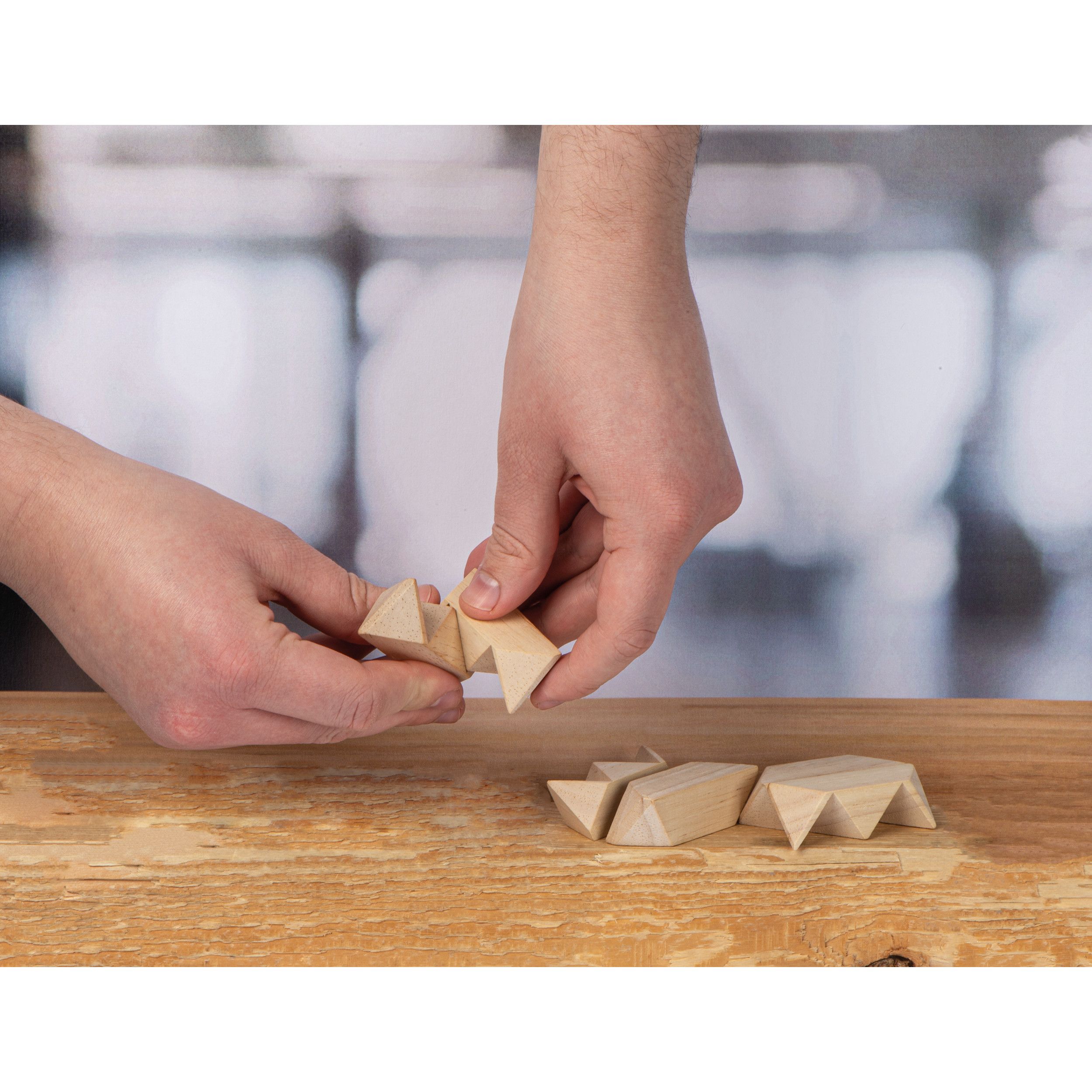 Holzpuzzle Toulouse - beige-77