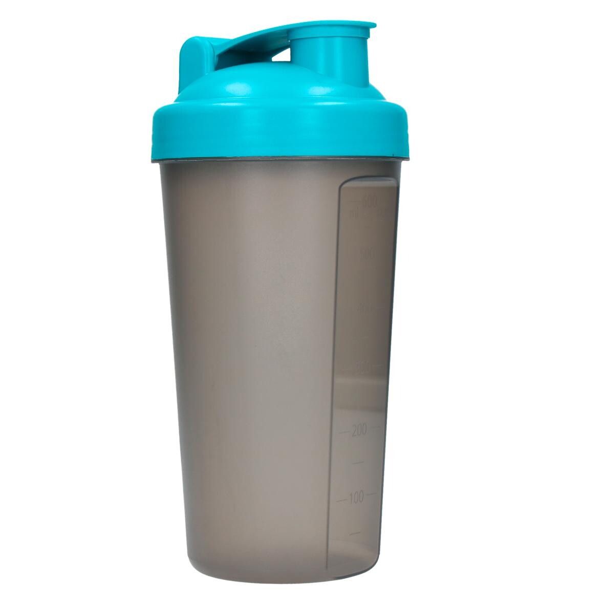 Shaker Protein, 0,60 l - weiß - transparent-805