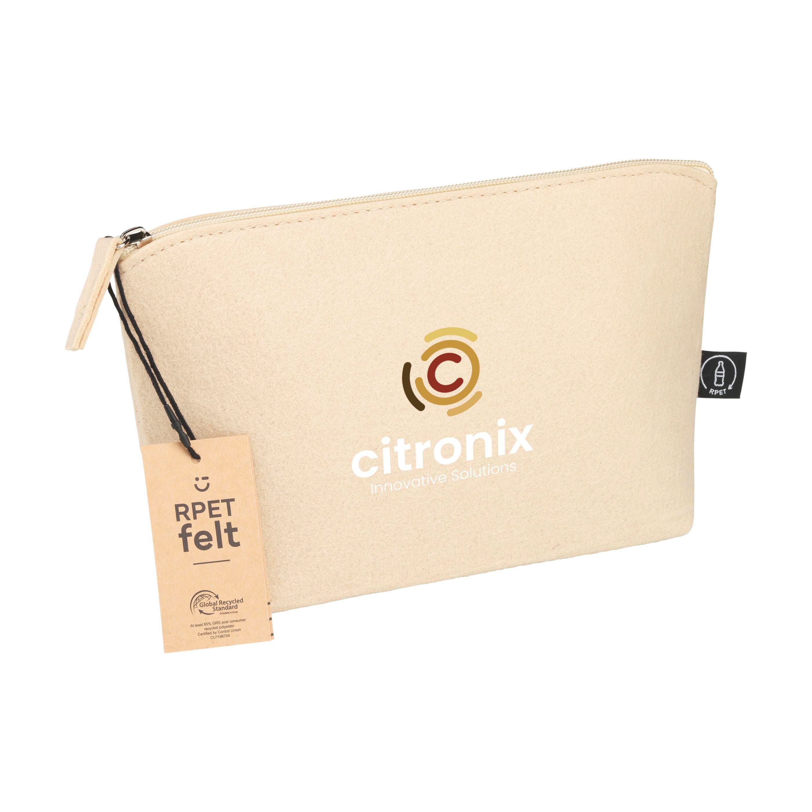 SmartBag GRS RPET Felt Accessoire-Tasche - beige-544