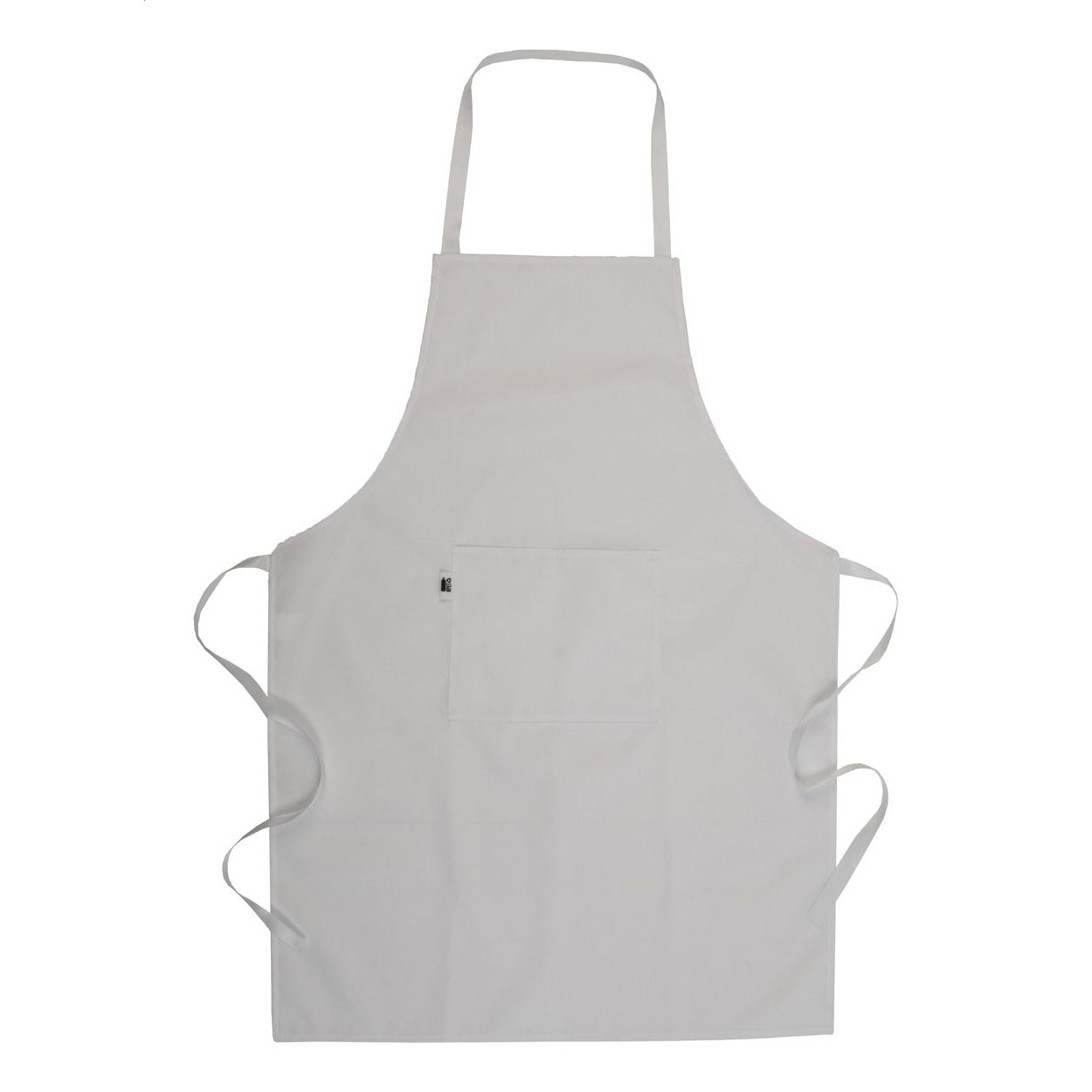 Individuelle RPET Schürze CreaChef Pocket - weiß-381
