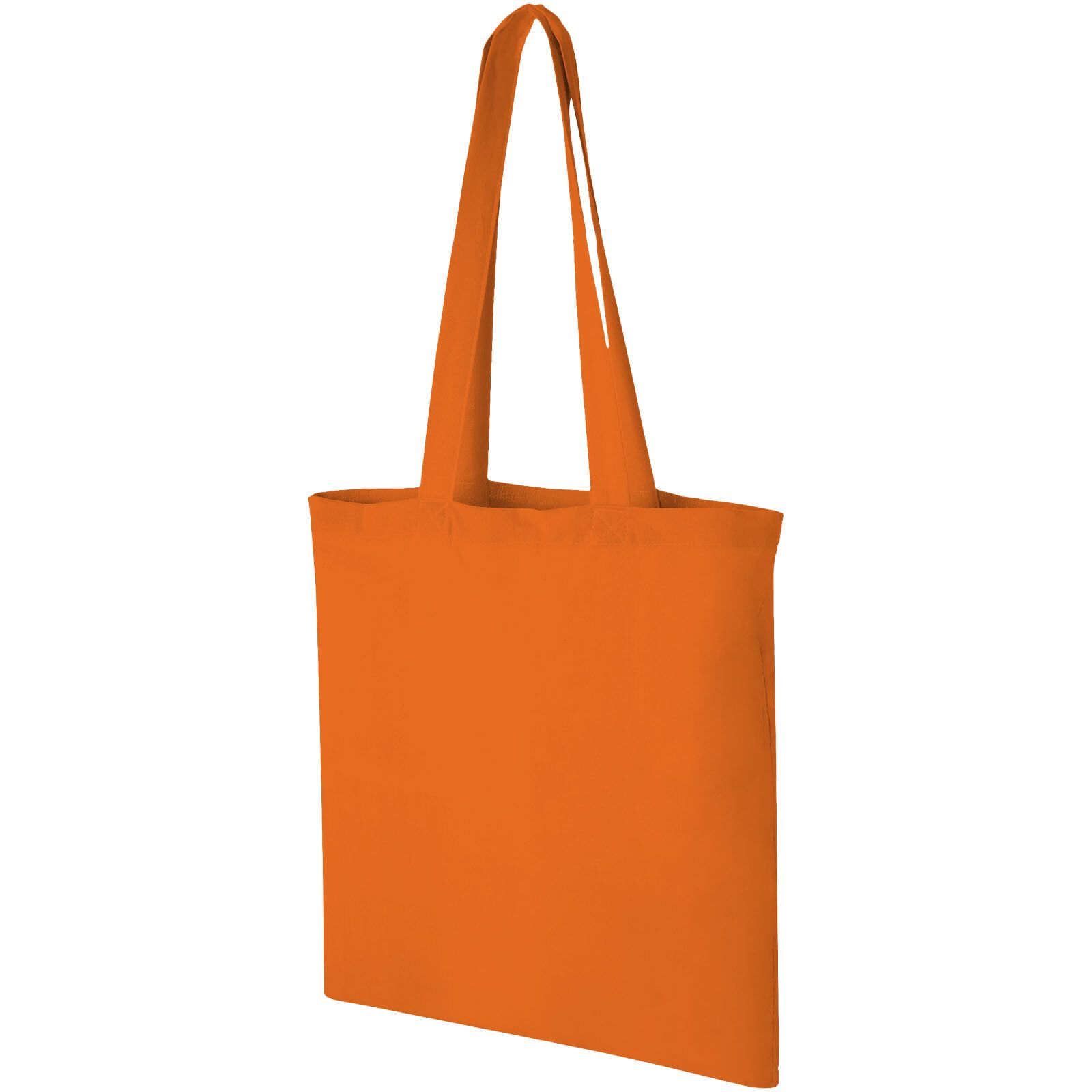 Carolina 100 g/m² Baumwoll Tragetasche 7L - orange-566