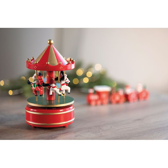 Mini-Karussell-Spieldose WHIRLY - multicolour-671