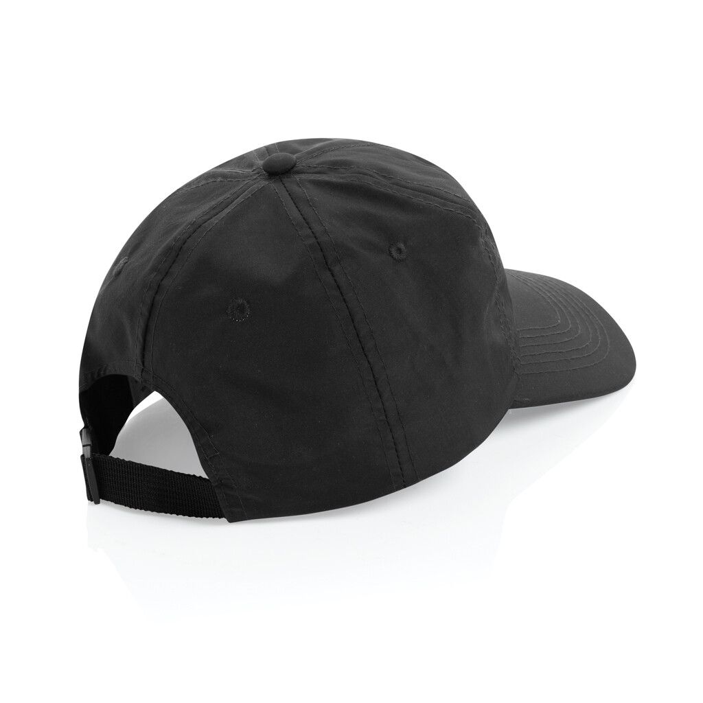 KENTO URBAN RCS 5-Panel-Cap aus RCS recyceltem Nylon - schwarz-235