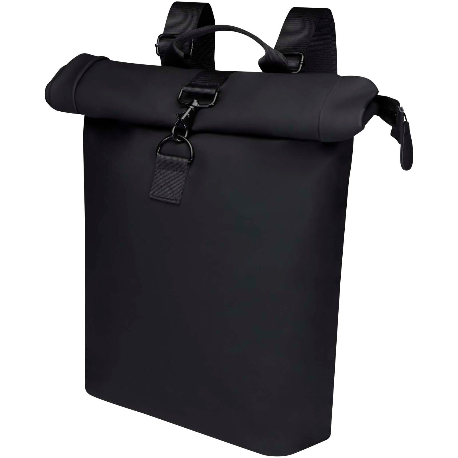 Turner 15,6" GRS-recycelter Rolltop Laptop-Rucksack 12 L - schwarz-18
