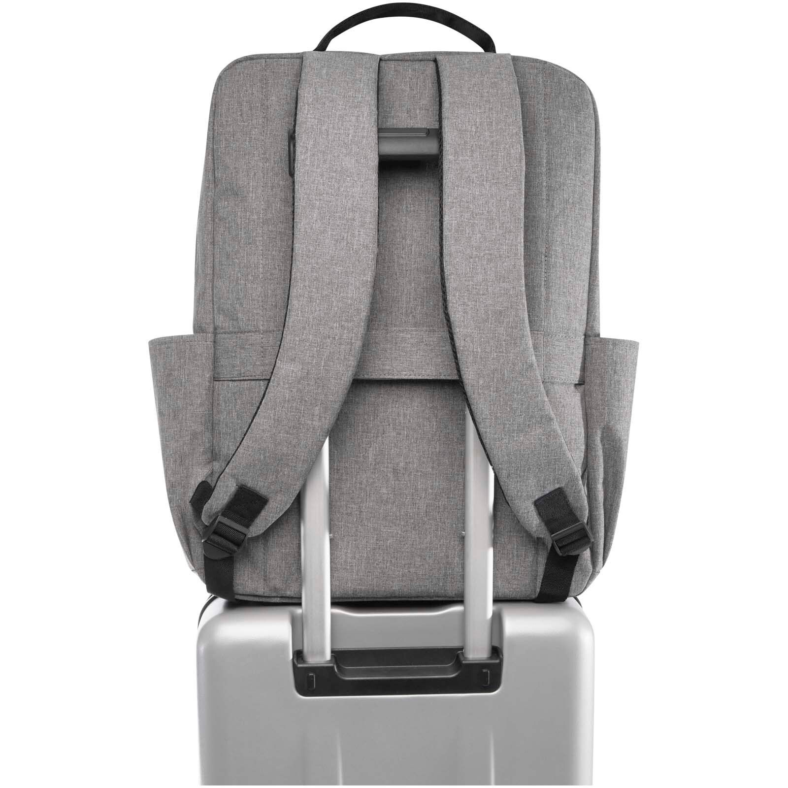 Libra 15" Laptop-Rucksack aus recyceltem GRS-Material 15 L - heather grau-250