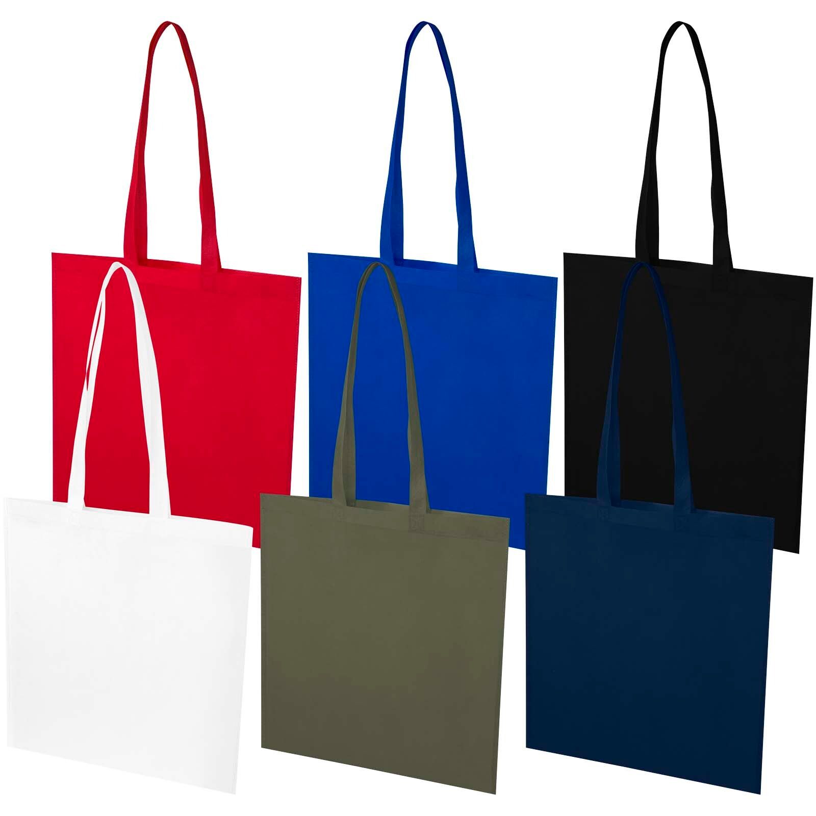 EcoSeal GRS-recycelte Nonwoven Kongress Tragetasche 6 L - schwarz-411