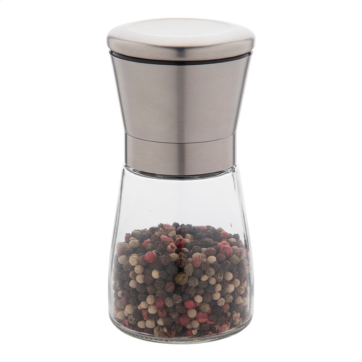 Semman Salz- und Pfeffermühle - transparent - silber-220