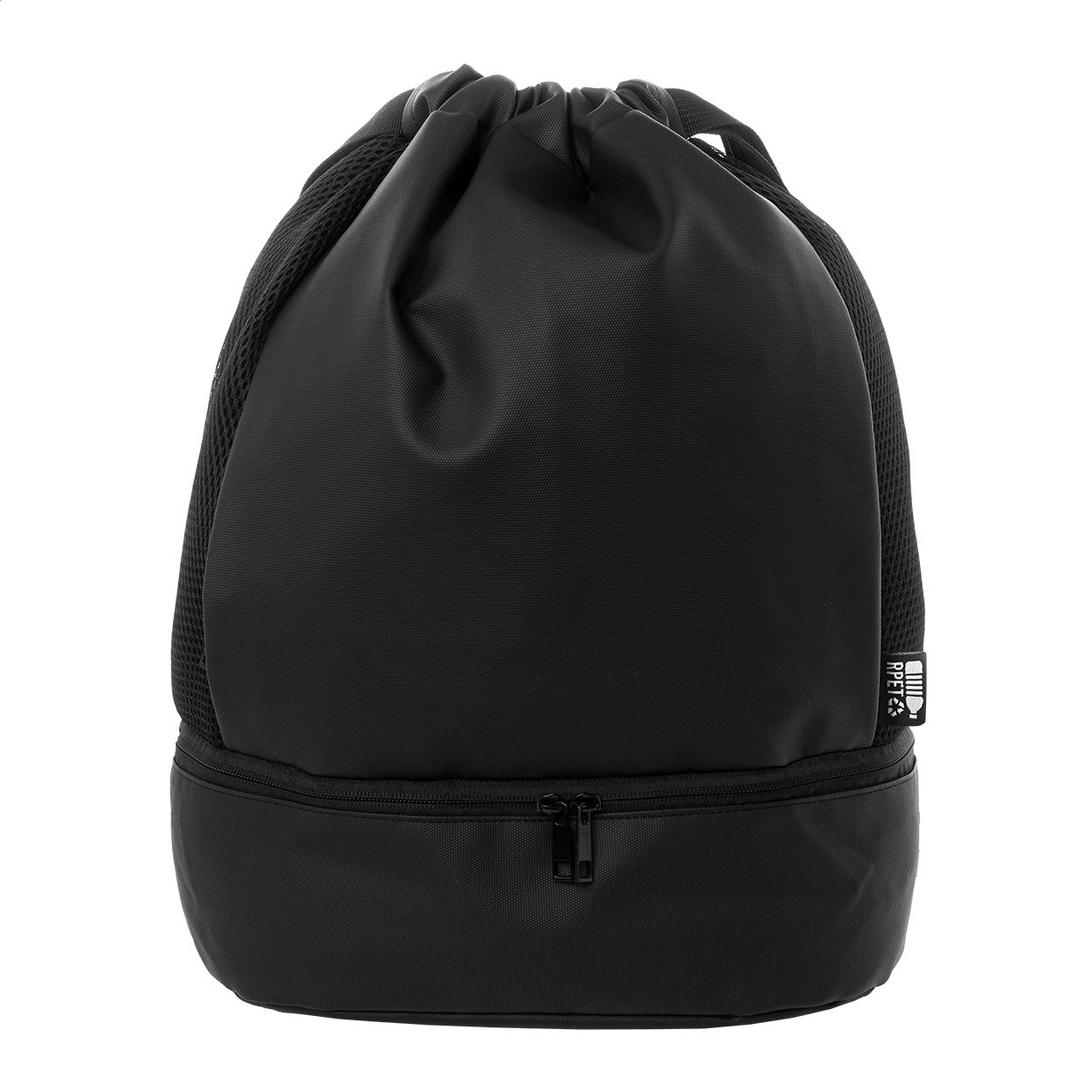 Duodraw RPET drawstring bag - schwarz-25