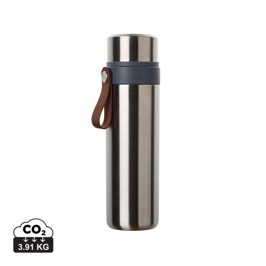 VINGA Tono RCS Thermokanne mit zwei Bechern, 750ml - stahl-435