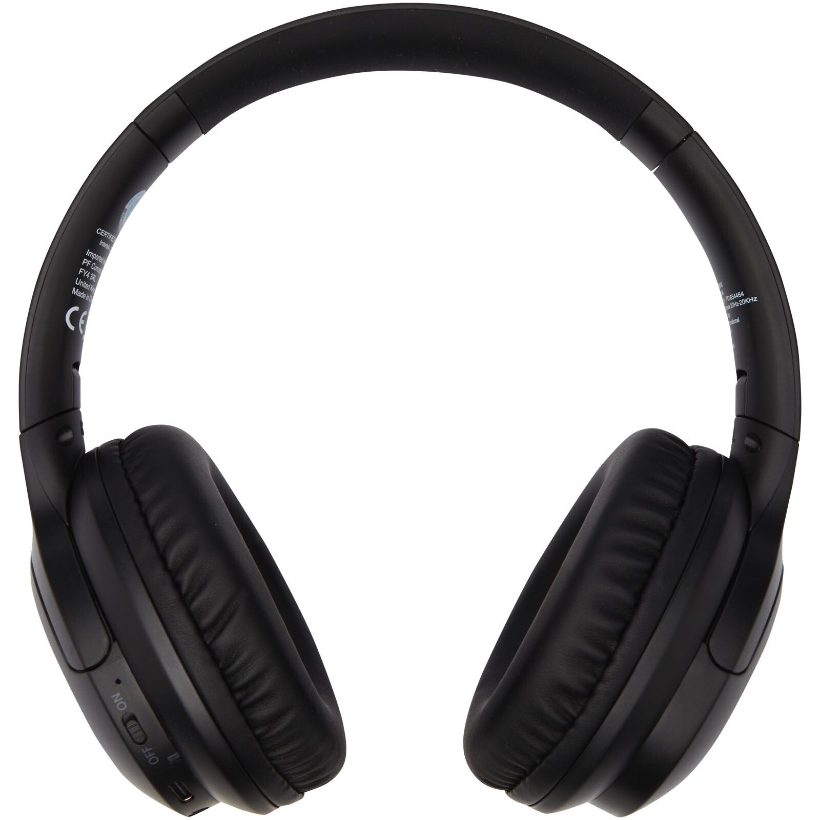 Loop Bluetooth-Kopfhörer aus recyceltem Kunststoff - schwarz-619