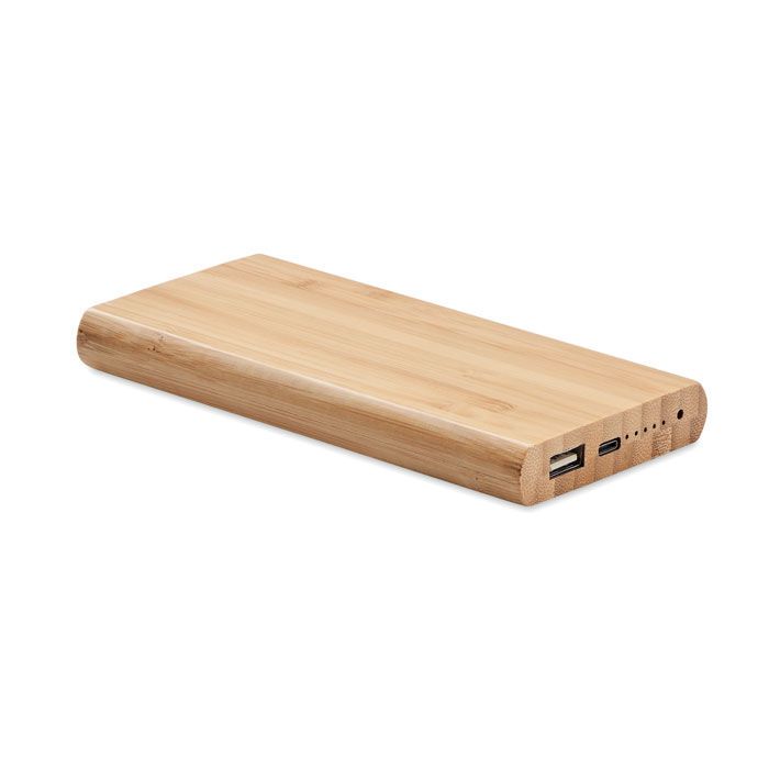 Powerbank mit Ladestation ARENA C - holz-769