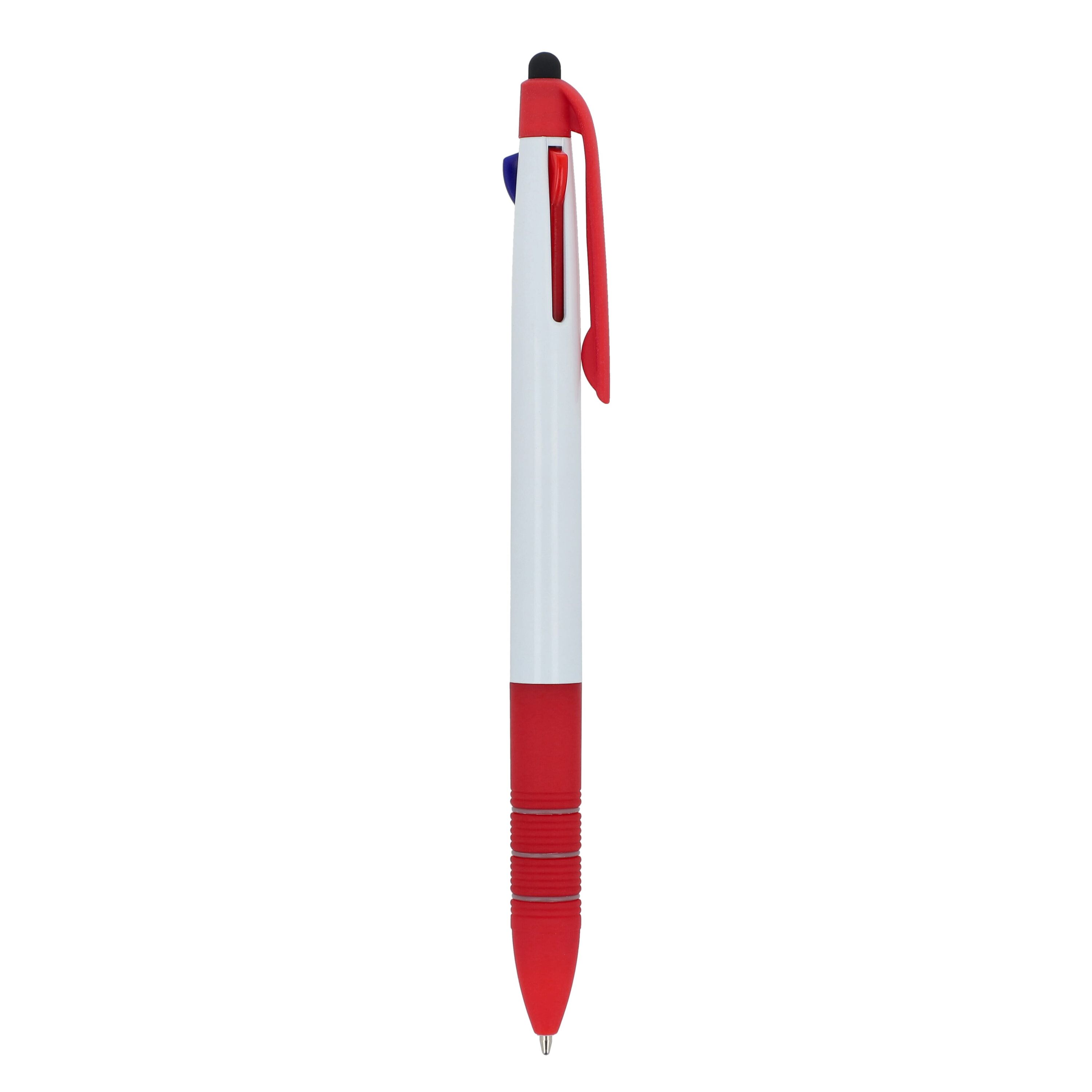 3-Farben-Stift Berlin - weiss  -  rot-715