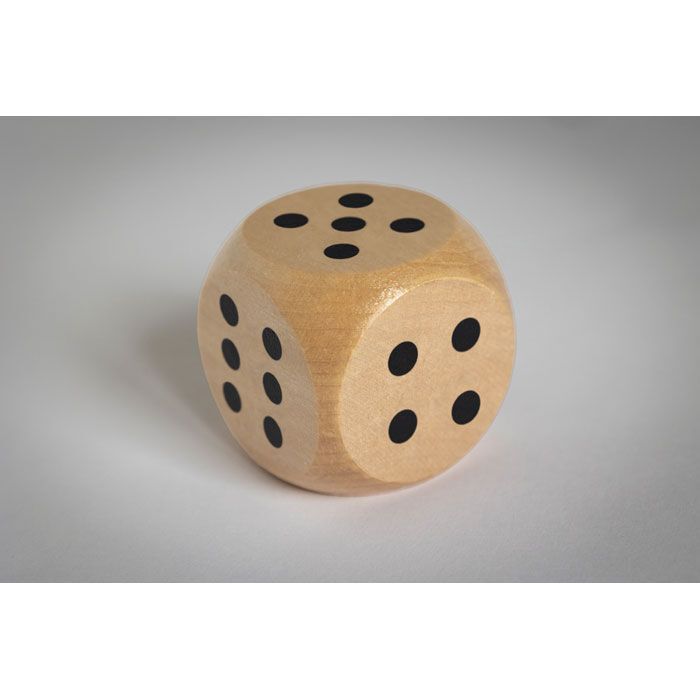 Spielwürfel Schima-Holz Ø 5cm DADO - holz-874