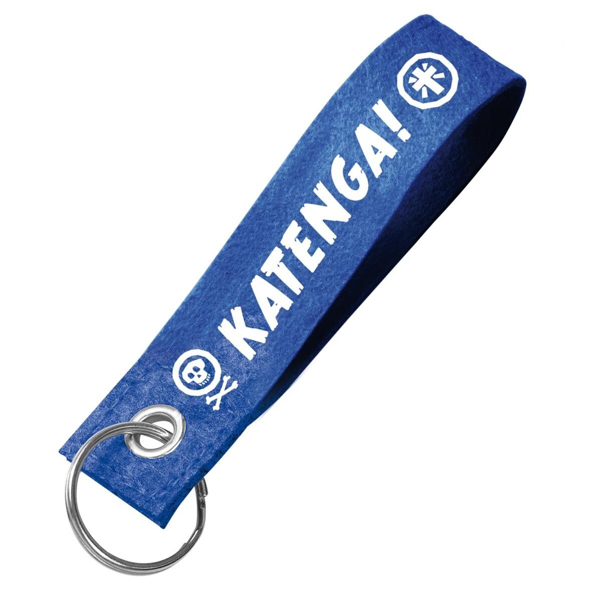Filz-Schlüsselanhänger Strap - blau-178
