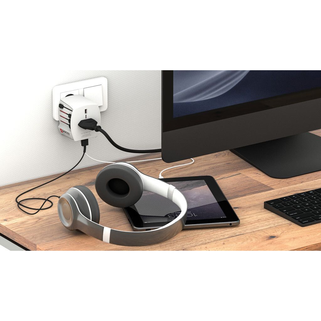 SKROSS MUV USB ( 1 USB-C 1 USB-A) - weiß-798