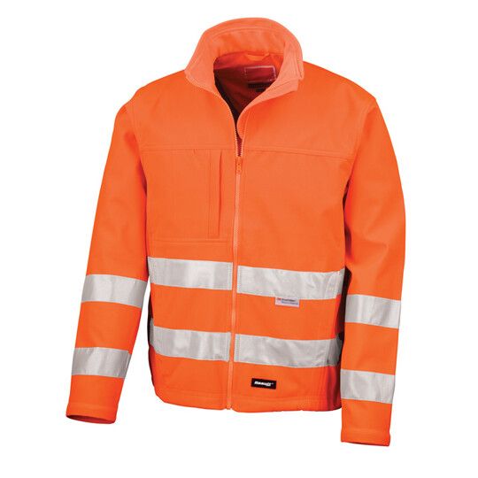 High Vis Soft Shell Jacket - fluorescent orange-240