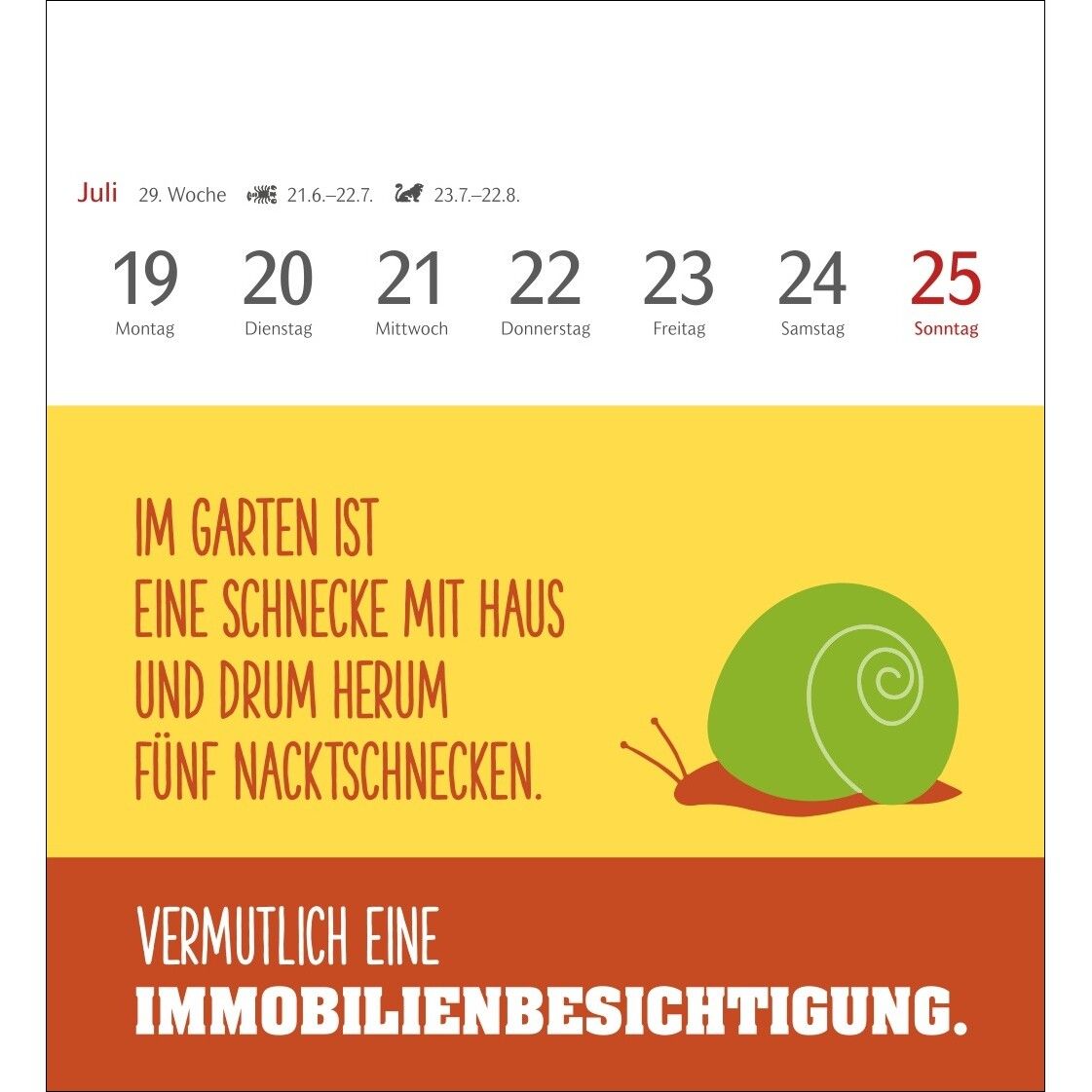 Der fette Vogel bricht den Ast Postkartenkalender-919