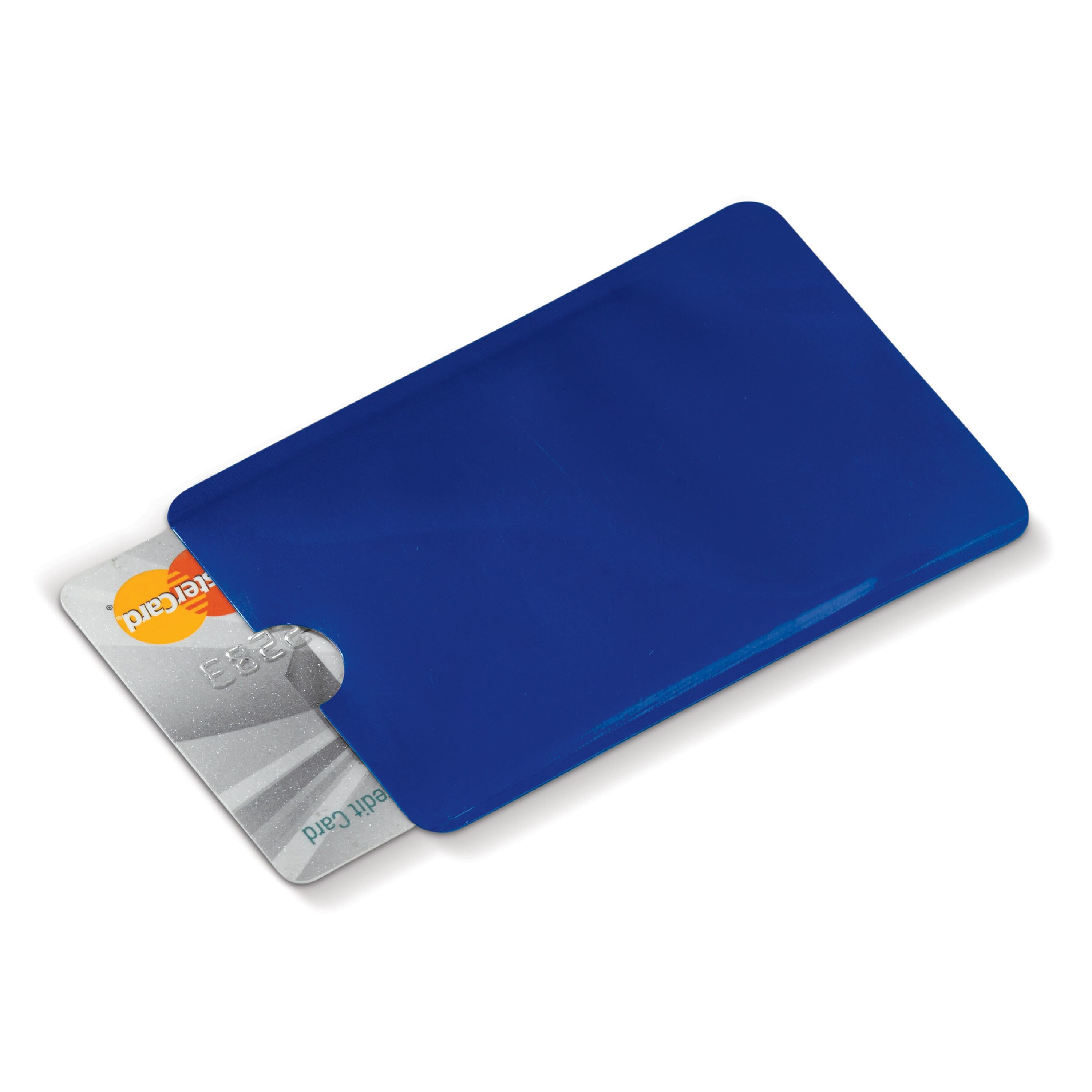 Kartenhalter Soft Anti Skim - dunkelblau-63