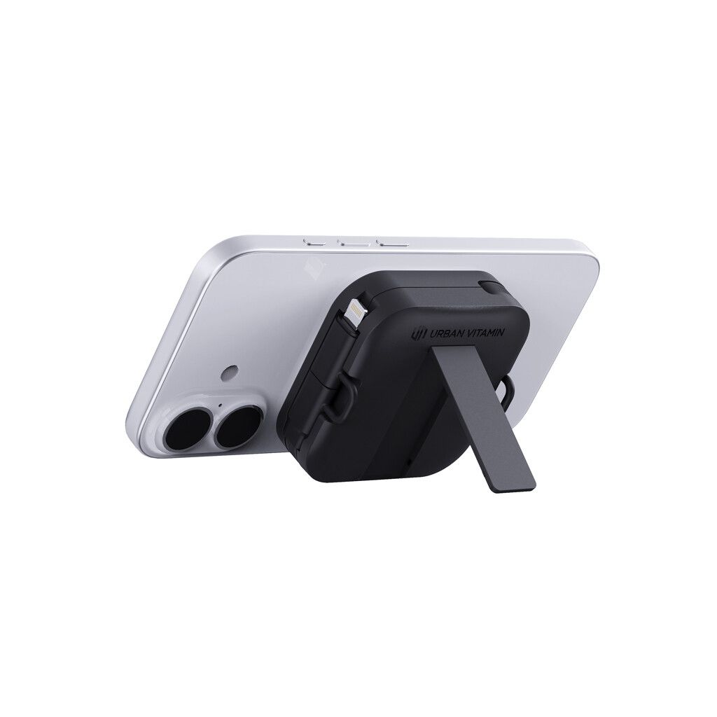 Urban Vitamin San Jose 100W-Halter mit einziehbarem Kabel - schwarz-56