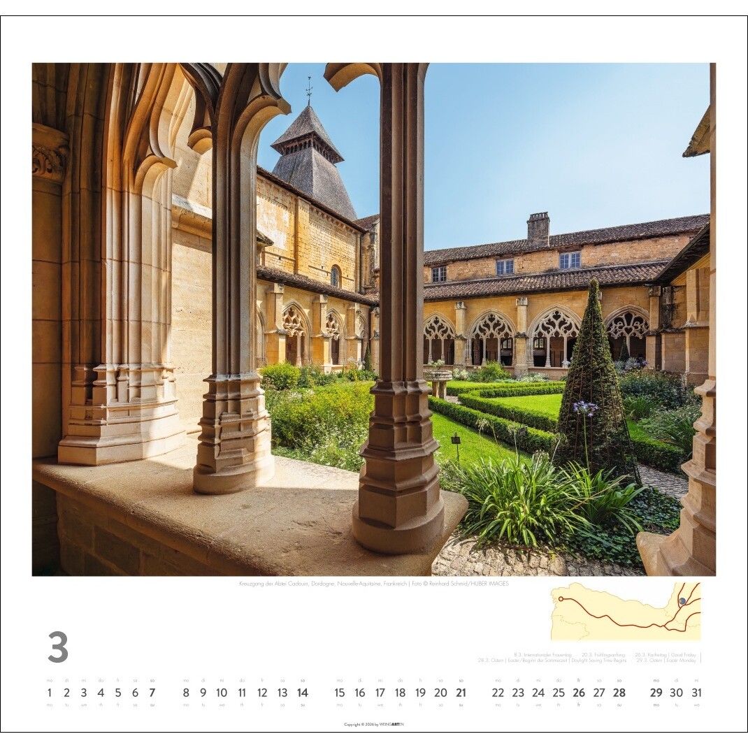 Auf dem Jakobsweg - El Camino - Landschaft & Natur Kalender-512