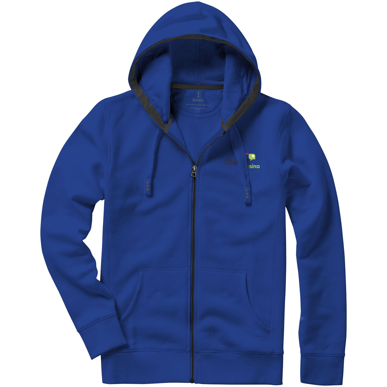 Arora 300 g/m² Kapuzensweatjacke  - blau-176