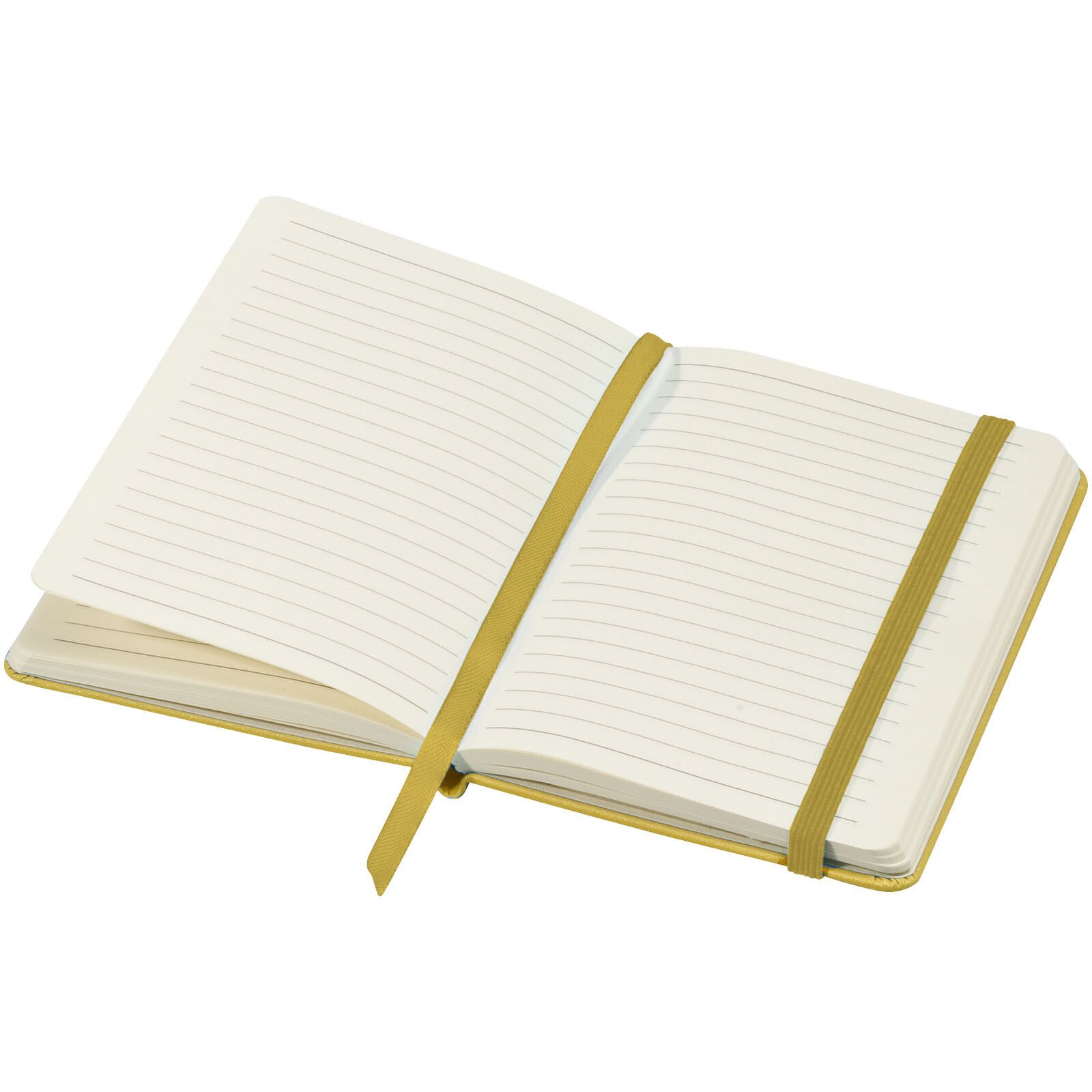 Classic A5 Hard Cover Notizbuch - gelb-119