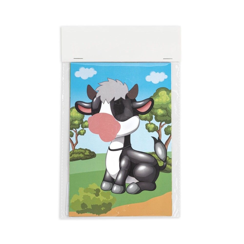 MADAGASCAR Sticker-Set mit sechs Blättern - weiß-233